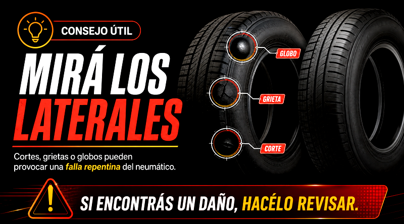 Consejo sobre daños en los laterales